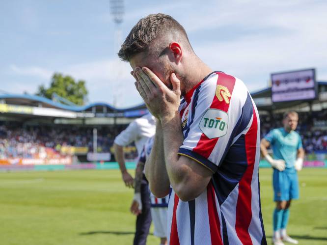 Willem II degradeert ondanks ruime overwinning naar de Keuken Kampioen Divisie