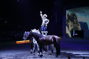 Beeld uit de nieuwe Cavalluna-show.