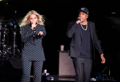 Beyoncé en Jay-Z dragen show op aan Aretha Franklin