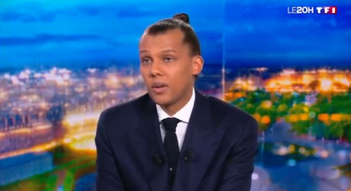Stromae surprend tout le monde en dévoilant son nouveau morceau "L'enfer" en plein JT de TF1, le 9 janvier 2022.