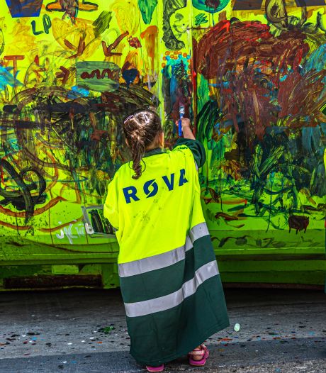 ROVA staat met kinderrijke open dag stil bij 25-jarig bestaan: ‘Met afval scheiden op basisschool beginnen’