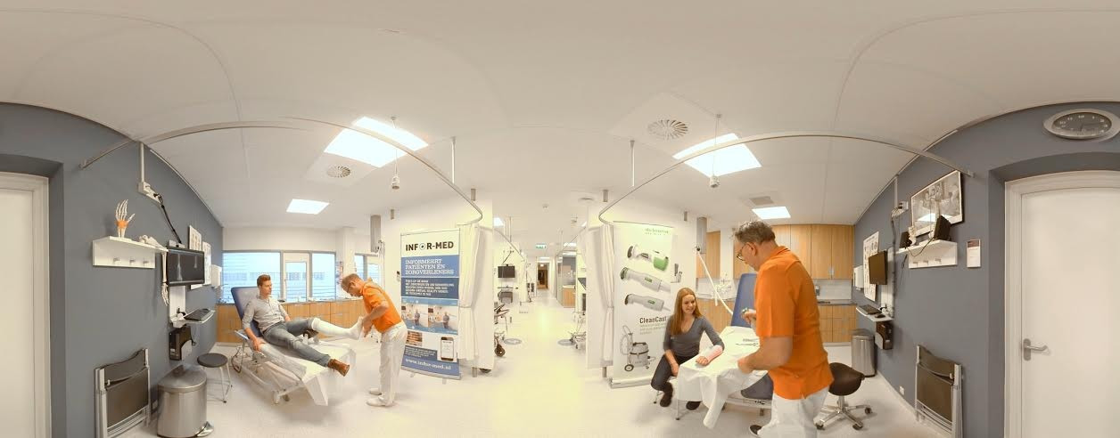 Een shot uit een van de video's