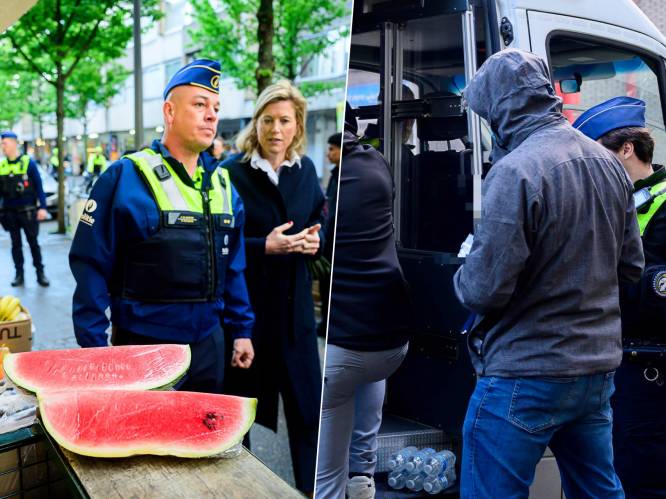 Politieactie ‘High Trouble’ in Antwerpen-Noord in aanwezigheid van Nicole de Moor en Annelies Verlinden: “Hiermee maken we echt een groot verschil op het terrein”