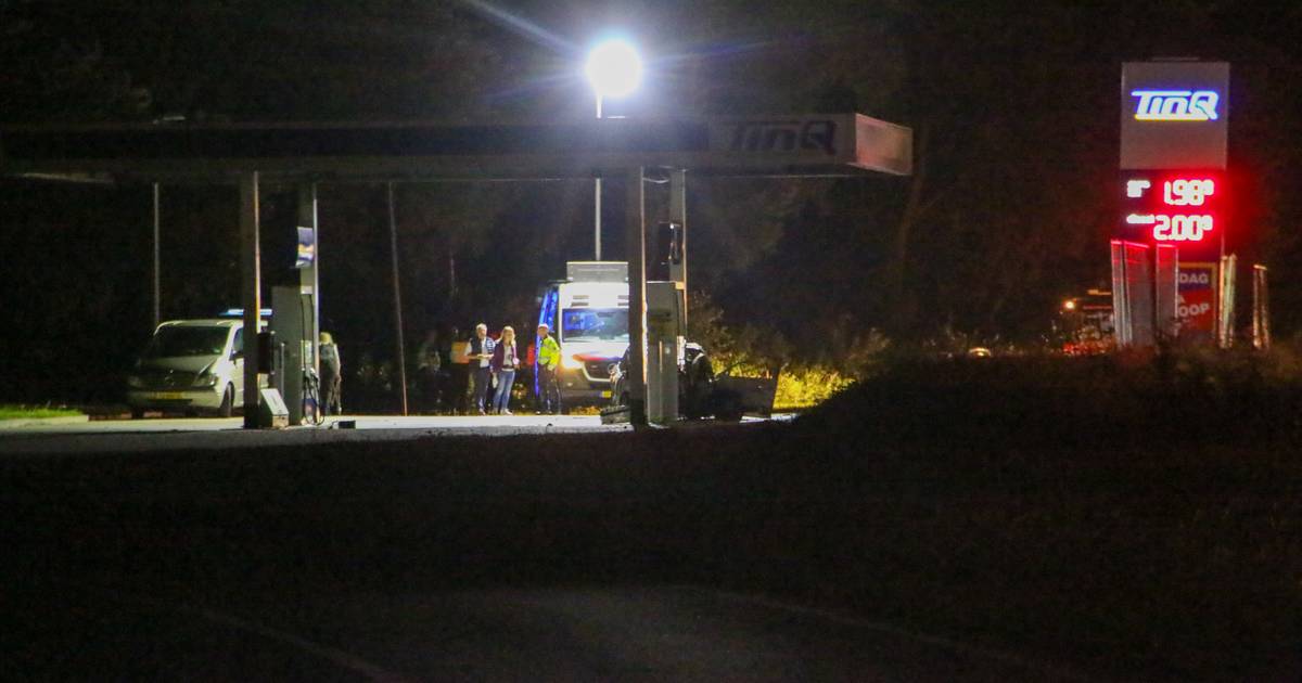 Dode bij ongeval en brand bij onbemand tankstation Noordwijkerhout