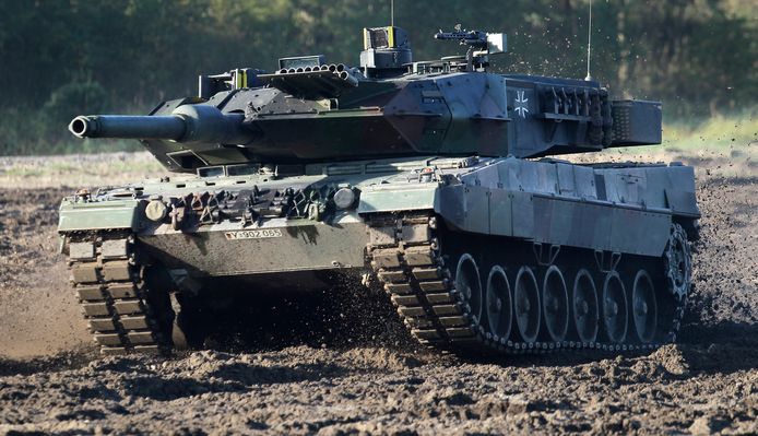 Illustration d'un char Leopard 2