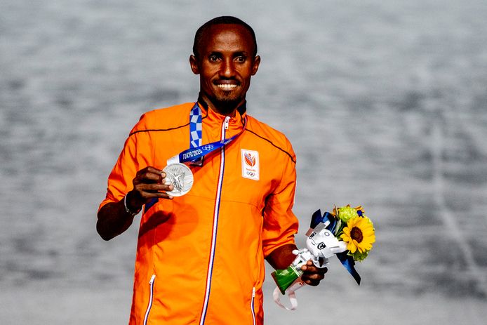 Zilver: Abdi Nageeye (atletiek, marathon, mannen)