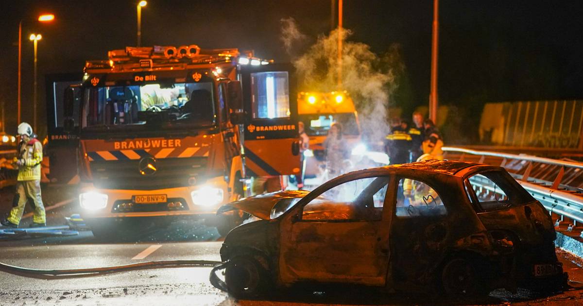 Vrouw en kind gewond bij ernstig ongeluk op de A27 bij Maarssen.
