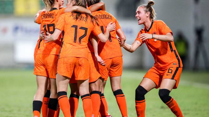 Oranjeleeuwinnen groepshoofd bij EK 2022 in Engeland