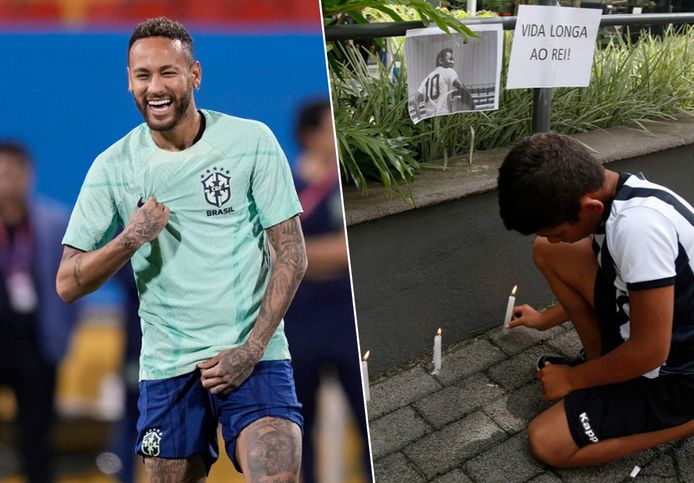 Neymar weer inzetbaar voor achtste finale, maar zorgen om icoon Pelé nemen toe.
