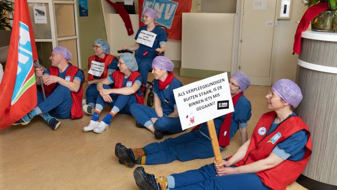 Ziekenhuispersoneel Slingeland in actie: ‘We leveren wel zorg, kunnen niet zomaar alles loslaten’