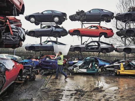 Zoveel materiaal van sloopauto kan niet worden hergebruikt