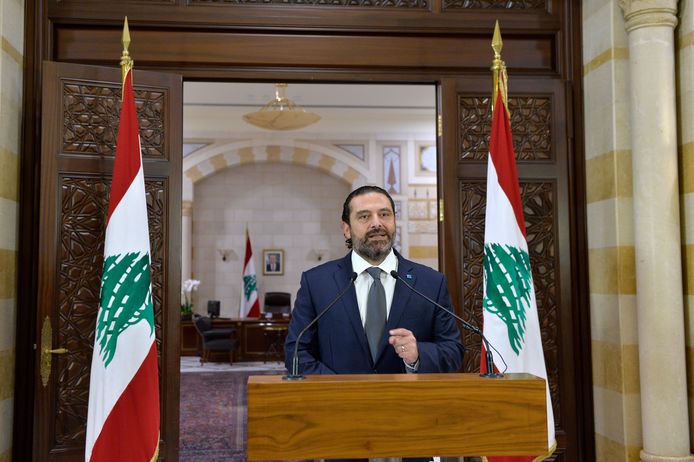 De Libanese premier Saad Hariri.