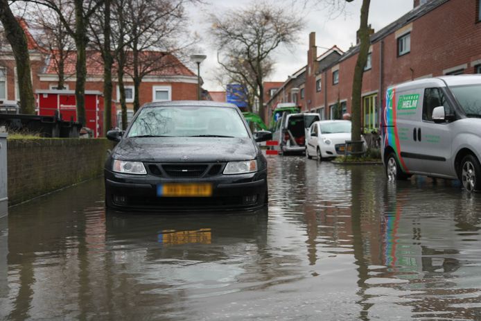 Wateroverlast op Westerstraat