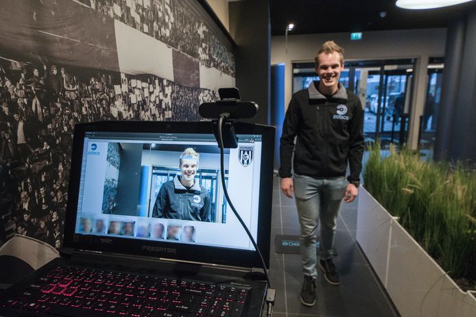 20Face deed bij Heracles een geslaagde proef met gezichtsherkenning bij leden van de businessclub.