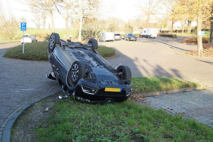 Ongeluk in Woudrichem.