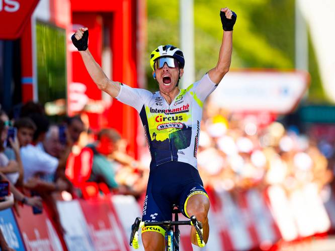 Geen twee op rij voor Remco Evenepoel in Vuelta: Rui Costa wint vijftiende etappe vanuit vroege vlucht