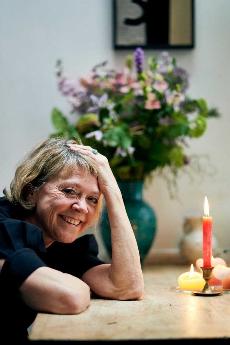 Katelijne Verbeke: “Het is misschien goed voor de lijn, maar voor de rest is liefdesverdriet voor niets goed.” Beeld Joris Casaer