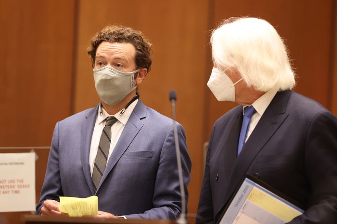 Danny Masterson vrijdag in een rechtbank in Los Angeles.