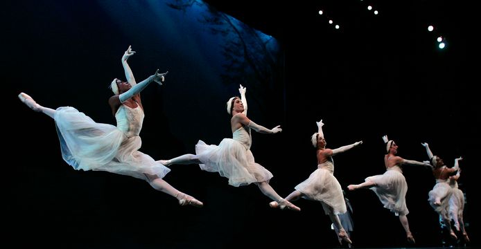 Balletvoorstelling in Berlijn.