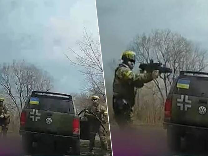 Video van Oekraïense soldaten die bange vrouw “belagen” blijkt Russische propaganda te zijn