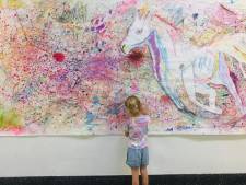 Kinderen stellen werk tentoon tijdens Kunstroute Beuningen, kunstenaar wil springplank bieden