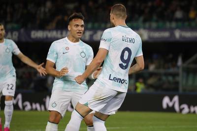 Inter in spaarmodus voorbij zwak Hellas Verona, Lukaku blijft hele wedstrijd op de bank