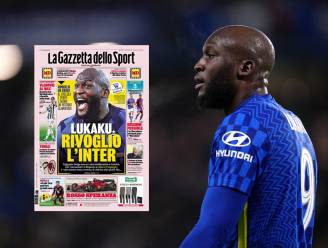 Romelu Lukaku groot op frontpagina Gazzetta: “Hij wil terug naar Inter” - Omgeving Rode Duivel ontkent