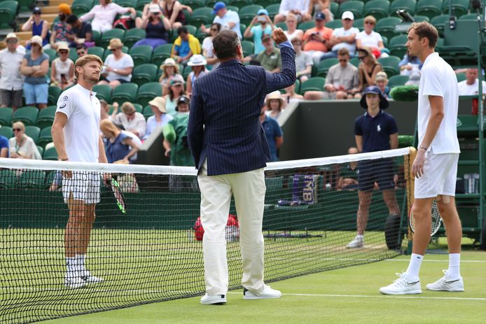 Goffin en Medvedev troffen mekaar al op Wimbledon...