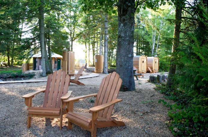 Les campings Huttopia s'adaptent à la nature et pas l'inverse.