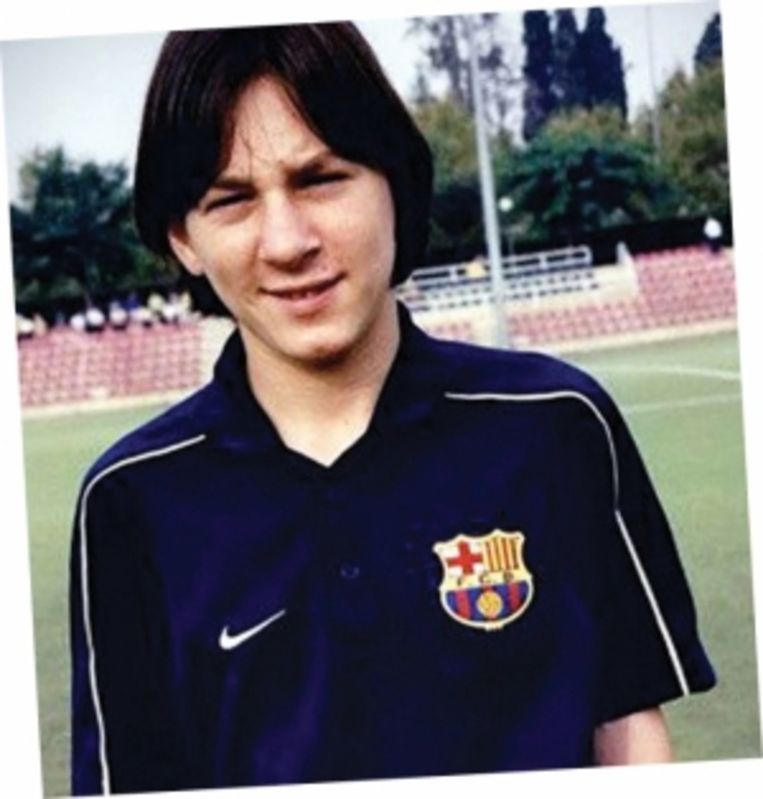 'Lionel Messi kreeg zijn eerste bal toen hij 4 jaar was en vanaf dan waren hij en de bal onafscheidelijk.’ Beeld 