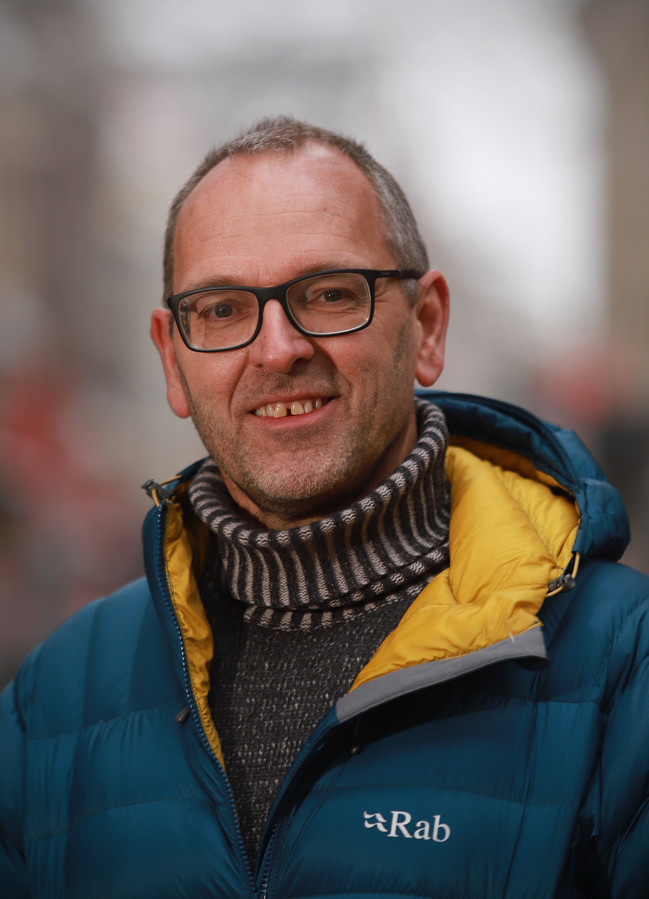 Geert, de tandarts die graag knutselt Foto AD.nl