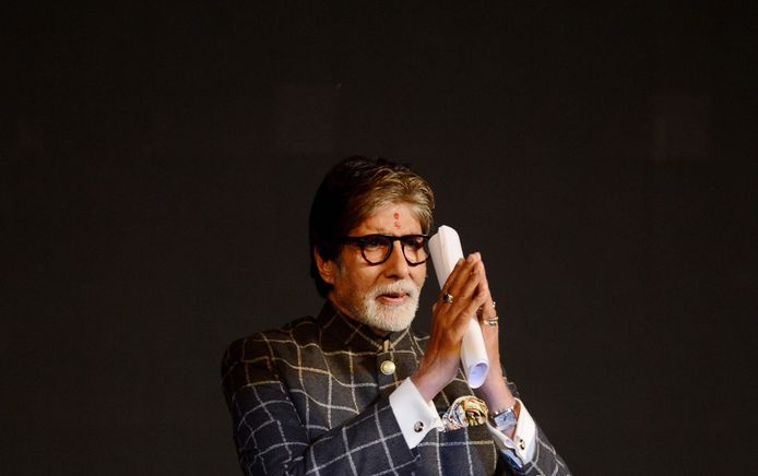 Amitabh Bachchan, eerder deze maand tijdens het Film Festival in Kolkata.