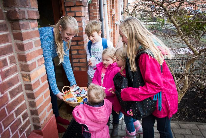 Archiefbeeld van nieuwjaarszingen