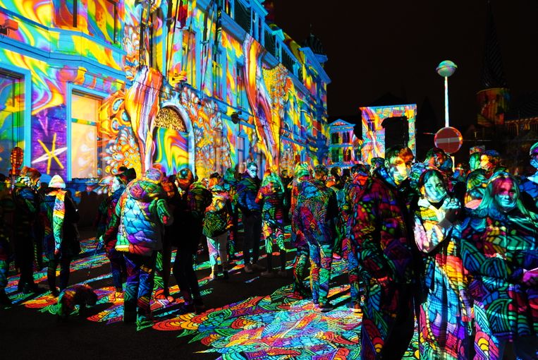Lichtfestival Gent 2021 Beeld Wannes Nimmegeers