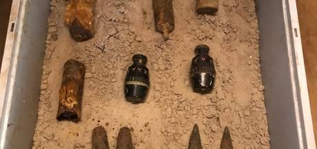 Bommen en granaten gevonden tijdens onderzoek op de bodem van het Twentekanaal