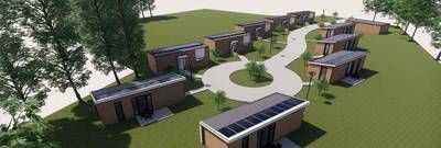 Binnenkort staan er tiny houses op Landgoed Assisië: ‘Huurtoeslag is mogelijk’