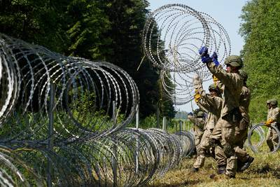 EU houdt crisisoverleg over migratiecrisis aan grens tussen Wit-Rusland en Litouwen