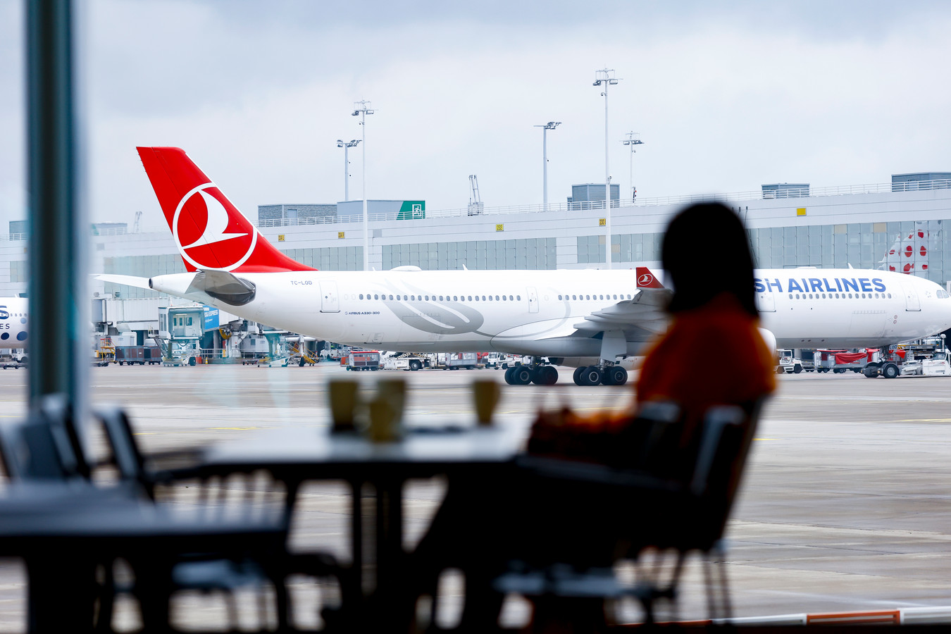 Un avion de la compagnie Turkish Airlines sur le tarmac de Brussels Airport (archives).