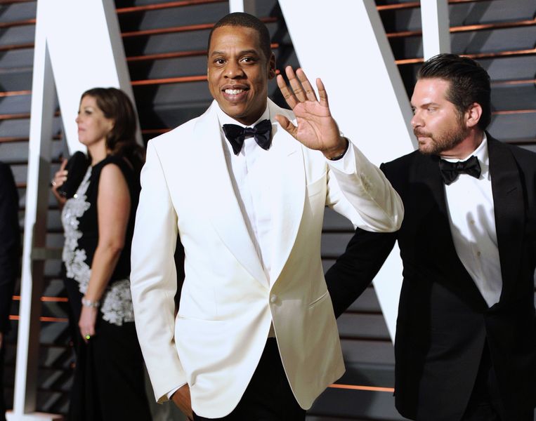 Rapper Jay Z lanceerde recent zijn eigen streamingservice Tidal Beeld AP