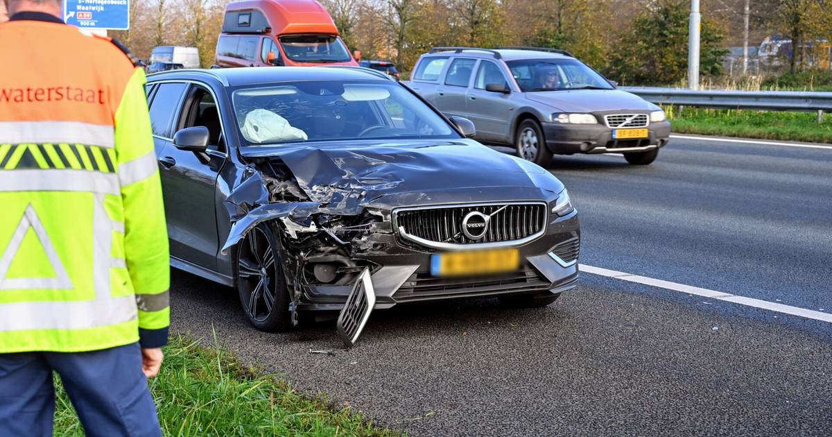 Ongeval met letsel op A16 in Prinsenbeek