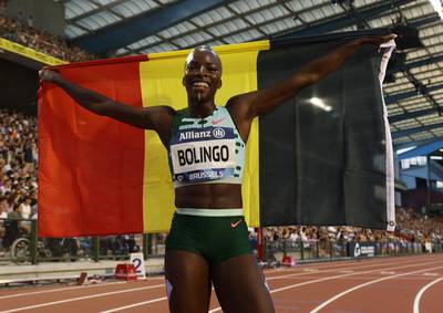 LIVE MEMORIAL VAN DAMME. Belgisch succes: Cynthia Bolingo wint 400m! - Rosius zevende op 100m
