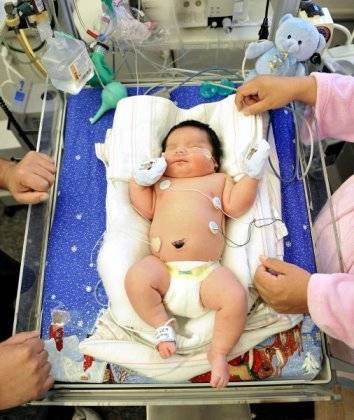 zeevruchten spreiding Getalenteerd Baby van 6,5 kilo geboren | Bizar | hln.be