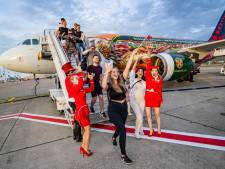 Le premier des 175 avions transportant des festivaliers de Tomorrowland est arrivé à Zaventem
