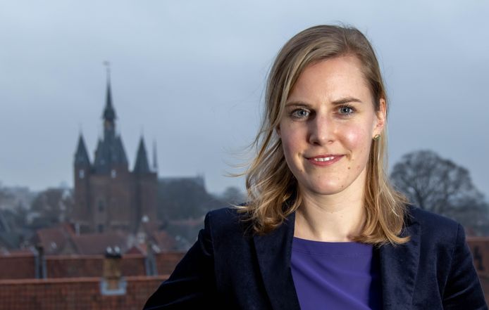 Groenlinks-wethouder Dorrit de Jong.