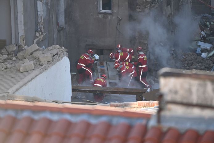 Marseille fire brigade.