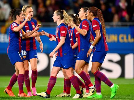 Esmee Brugts met Barcelona door in Champions League, Nederlanders tegenover elkaar in Franse halve finale