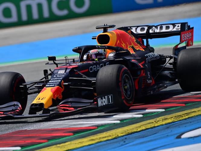 Verstappen niet productief, wel de snelste op ‘oranje’ Red Bull Ring