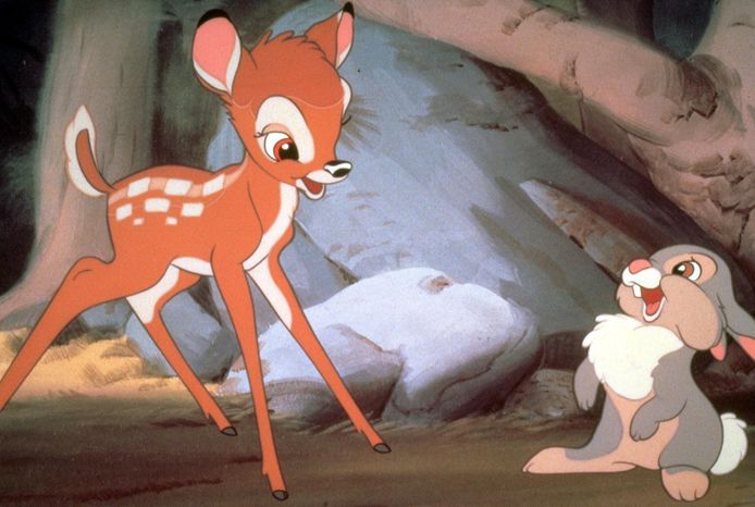 Beeld uit 'Bambi'.