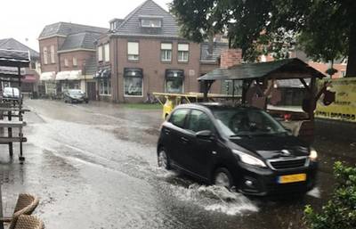 Wateroverlast door regen en smeltende sneeuw
