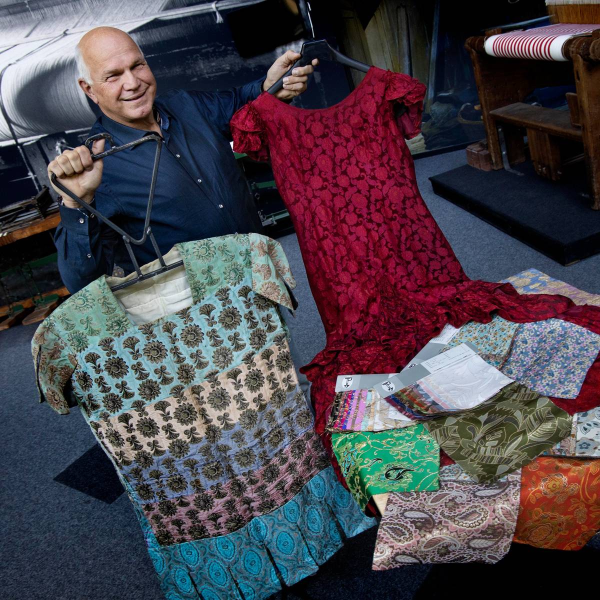 Collectie Piet Manders komt thuis in Weverijmuseum Geldrop Geldrop Mierlo Nuenen ed